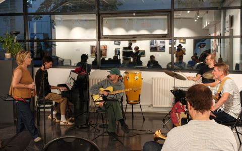 Affiche : Jam avec l'association Cadence, Centre Paris Anim' Bessie Smith( ex Reuilly), 4 nov.