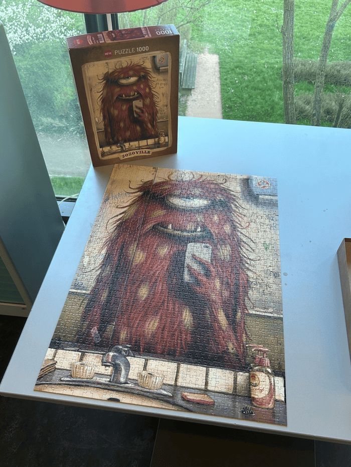 Affiche : Concours de puzzles