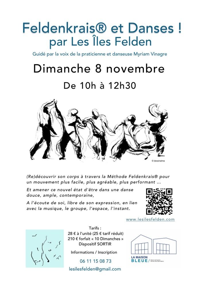 Poster: Maison bleue - Stage de danse