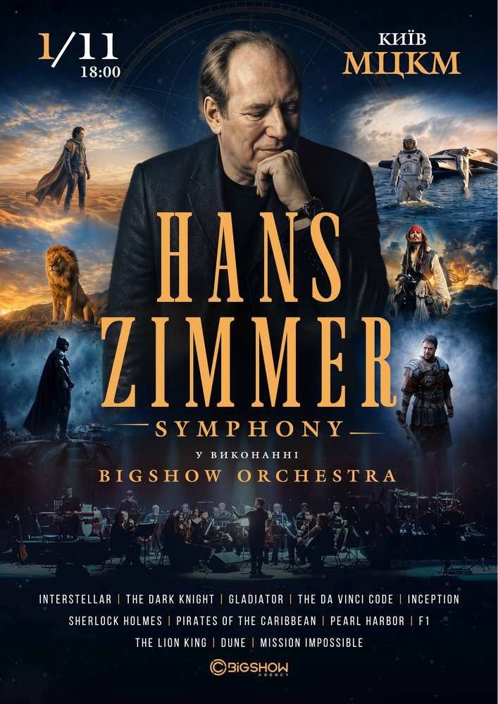Афіша: Hans Zimmer Symphony