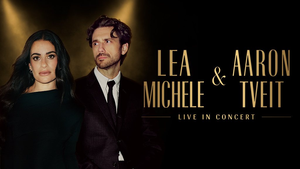 Poster: Lea Michele & Aaron Tveit