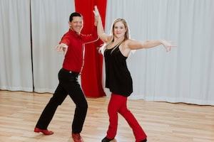 Poster: West Coast Swing (BEG), Dance Louisville, Oct 29