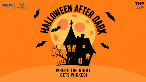 Poster: Halloween After Dark at Aqua - The Park Hyderabad, Aqua (The Park Hyderabad), Oct 28