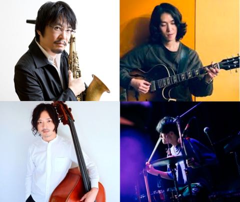 ポスター：川嶋哲郎(ts)&スタンダーズ 成瀬明(gt)坂崎拓也(b)otonori(ds), jazz inn LOVELY, 11月12日
