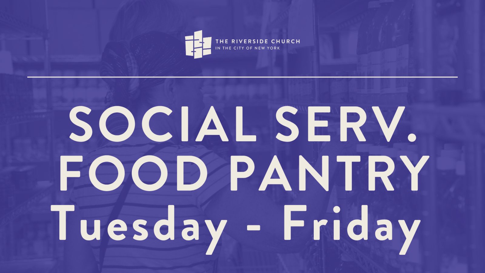 Poster: Food Pantry