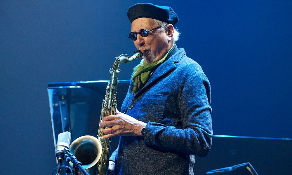 Poster: Charles Lloyd Quartet featuring Bill Frisell, Larry Grenadier & Kweku Sumbry
