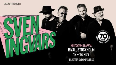 Affisch: Sven-Ingvars, Rival, 12 nov.