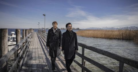 Plakat: Nils Mönkemeyer & William Youn, Kölner Philharmonie, 2. Nov.