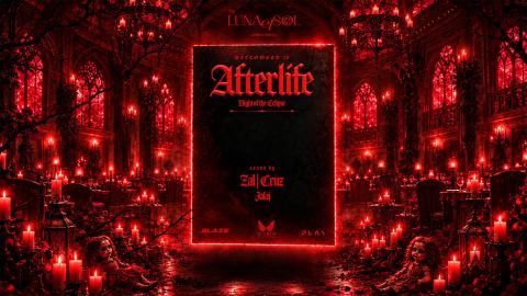 Poster: Afterlife: Night of The Eclipse at Luna Et Sol, Luna et Sol, Oct 31