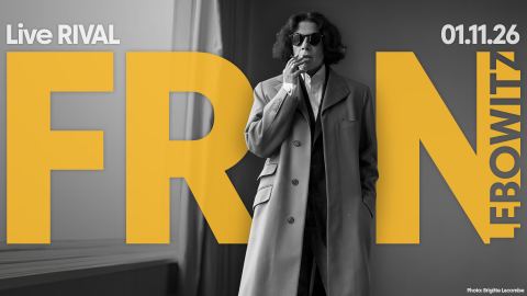 Affisch: Fran Lebowitz, Rival, 1 nov.