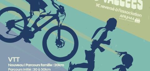 Affiche : rando des 4 Vallées, La Chapelle Launay, 15 nov.
