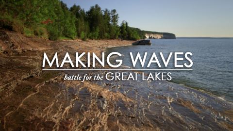 Poster: Partner Event | Dave Truitt Film Series - "Making Waves: Battle for the Great Lakes", Chicago History Museum, Nov 14