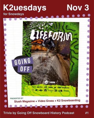 Poster: K2uesdays: Lifeform, Clinton Street Theater, Nov 3