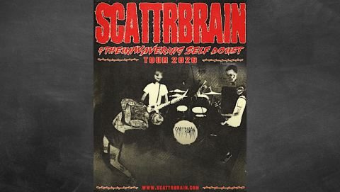 Poster: Scattrbrain, The Evening Muse, Nov 20
