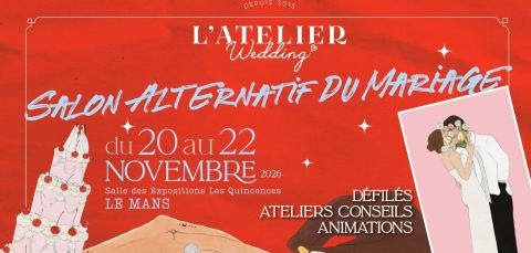 Poster: Afterwork L'Atelier Wedding Le Mans, Quinconces des Jacobins, Nov 20