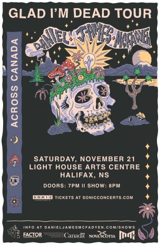 Poster: Daniel James McFadyen, Light House Arts Centre, Nov 21