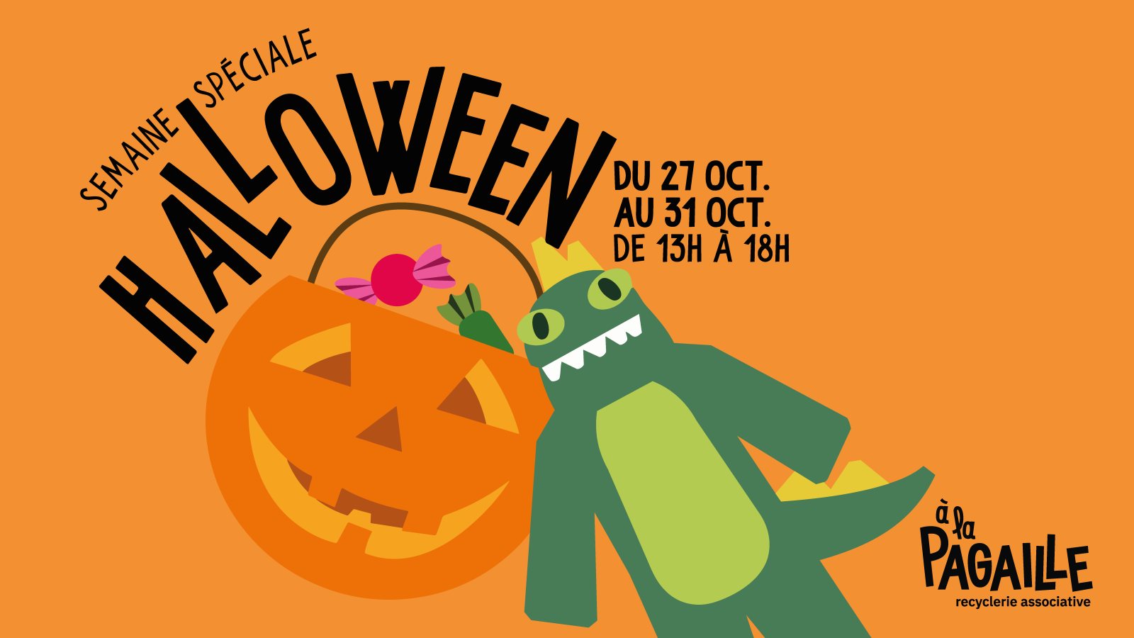 Affiche : SEMAINE SPÉCIALE HALLOWEEN 🎃