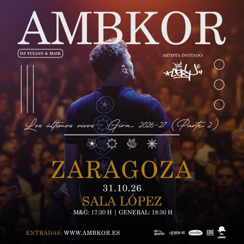 Poster: AMBKOR, Sala López, Oct 31