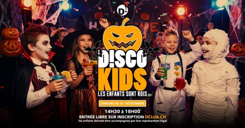 Affiche : Disco Kids « Halloween », D! Club, 1 nov.