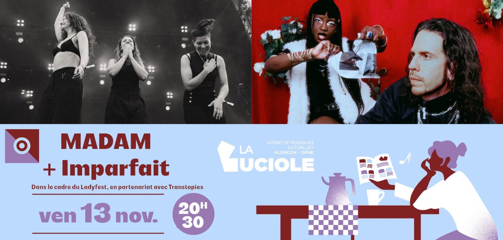 Affiche : Madam + Imparfait
