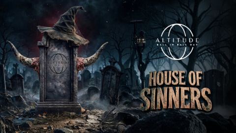 Poster: House of Sinners, Altitude Ball In Ball Out, Oct 31