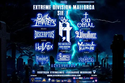 Poster: EXTREME DIVISION MALLORCA 7, Sala Zero, Nov 7