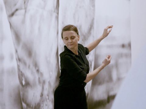 Affiche : Visite dansée, Centre Pompidou-Metz, 15 nov.