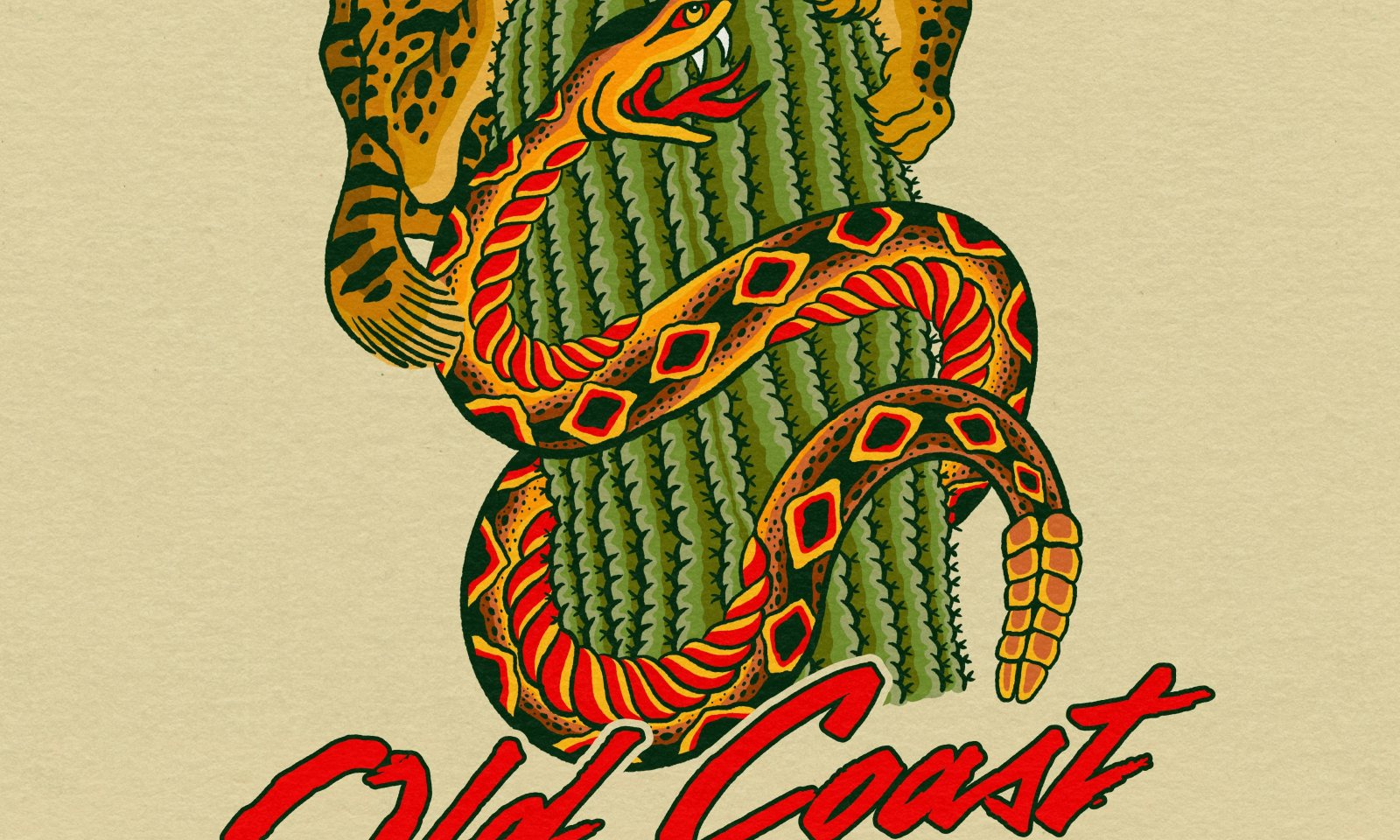Poster: Old Coast (album release) w/ Heels to the Hardwood, A View of Earth from the Moon