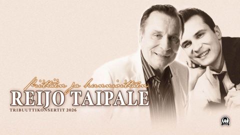Juliste: Kiittäen ja kunnioittaen - Reijo Taipale, Espoon kulttuurikeskus, 29.10.