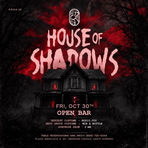 Cartel: House of Shadows, Plaza Andalucía II, 30 oct