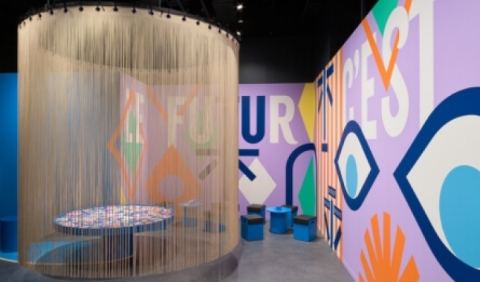 Poster: Le futur, c'est quoi ?, MEG – Musée d'ethnographie de Genève, May 7