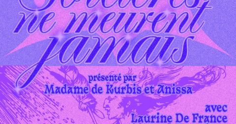 Affiche : Les sorcières ne meurent jamais, Péniche Mécanique, 31 oct.