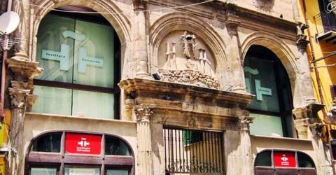 Locandina: Dalla loggia alla Chiesa. La storia di Sant'Eulalia dei Catalani, Chiesa di Sant'Eulalia dei Catalani (Instituto Cervantes), 21 ott