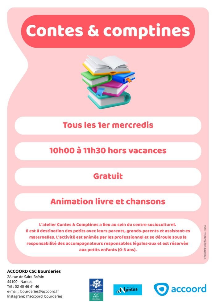 Affiche : Contes & comptines