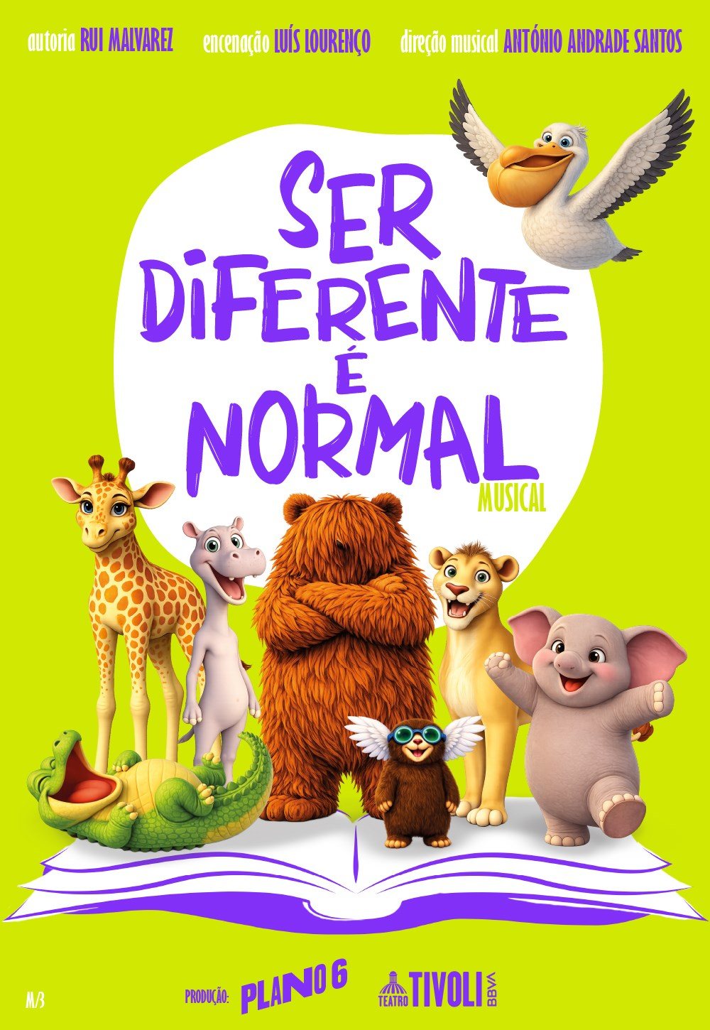 Cartaz: Ser Diferente É Normal