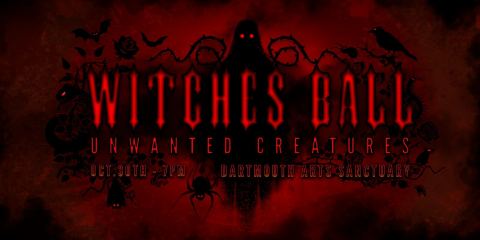 Poster: The Halifax Witches Ball 2026, The Sanctuary Arts Centre, Oct 30
