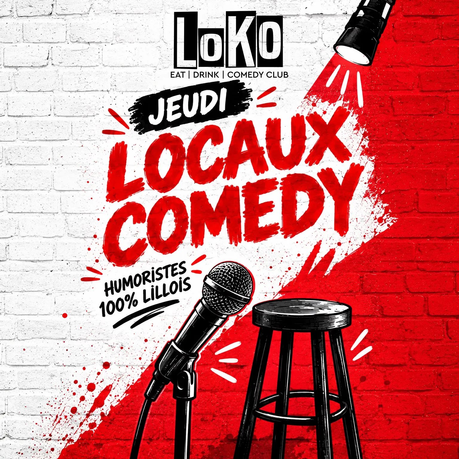 Affiche : LOCAUX COMEDY au LOKO