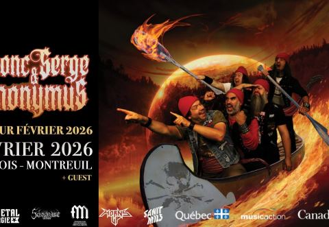 Affiche : Mononc’ Serge & Anonymus + guest : Youry @ Le Chinois, Montreuil // 04.02.2026, Le Chinois, 4 févr.