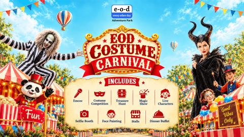 Poster: Eod Costume Carnival, E-O-D Adventure Park, Oct 31