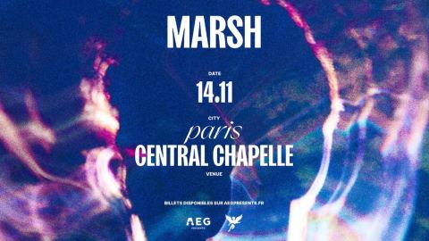 Affiche : Marsh — Central Chapelle, Central Chapelle, 14 nov.
