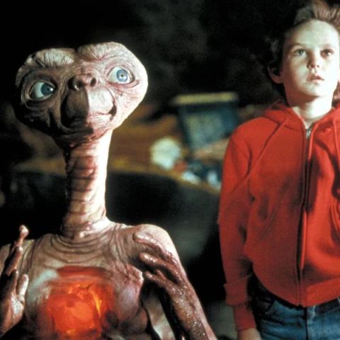 Poster: E.T.: The Extra-Terrestrial, Gene Siskel Film Center, Oct 29