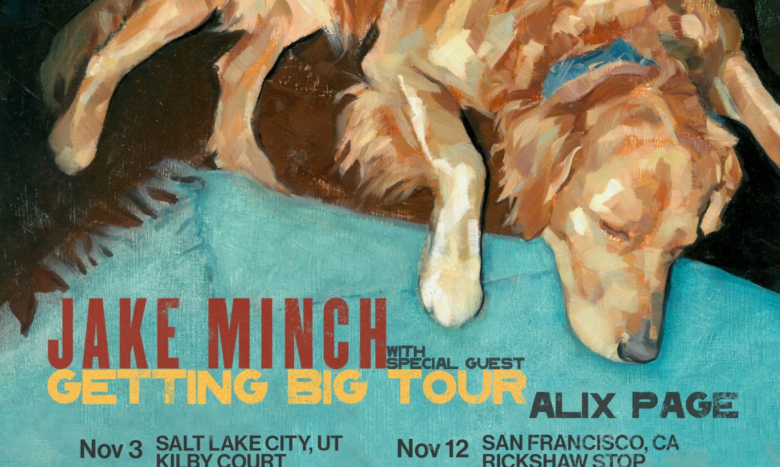 Poster: Jake Minch - Getting Big Tour