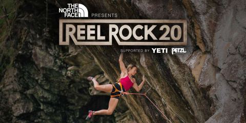 Poster: REEL ROCK 20, Aladdin Theater, Oct 28