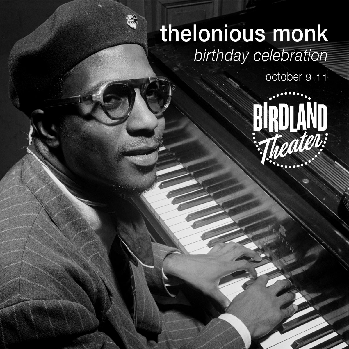 Poster: Thelonious Monk Birthday Celebration