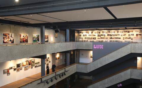Affiche : 200 LUX EXPO, Maison des Arts, 19 sept.