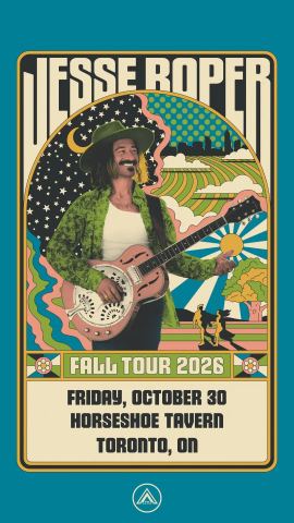 Poster: Jesse Roper, Horseshoe Tavern, Oct 30