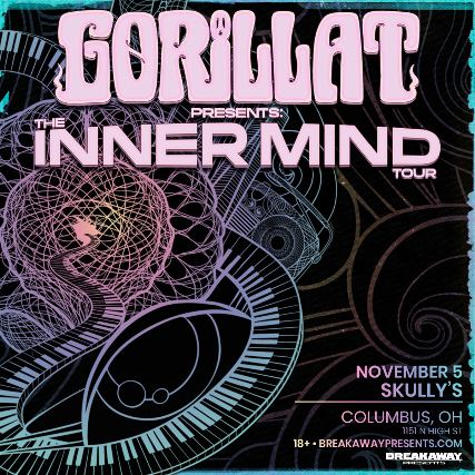 Poster: GorillaT: The Inner Mind Tour, Skully's Music Diner, Nov 5