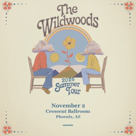 Poster: THE WILDWOODS, Crescent Ballroom, Nov 2