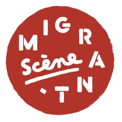 Affiche : Jeu Parcours de migrant.es ✦ Festival Migrant’Scène, Rhizome, 17 nov.