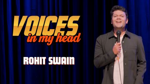 Poster: Voices In My Head by Rohit Swain, Medai - The Stage Bengaluru, Nov 1